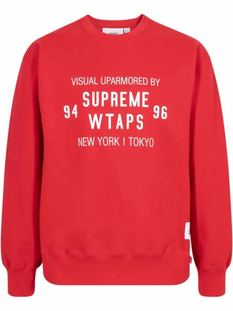 Supreme xWTAPS crew neck sweatshirt