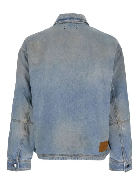 AMIRI logo-patch denim jacket