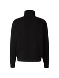 Burberry logo-embroidered half-zip sweater